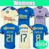 Espnsport 2023 24 Mexique Amérique Maillots de football pour femmes R.SANCHEZ R.MARTINEZ HENRY D.VALDES FIDALGO F.VINAS M.LAYUN Domicile 3ème Maillots de football