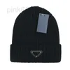 Bonnet / Skull Caps Designer Hiver Hommes et Femmes Bonnet Chaud Bonnet Tricoté Laine Lettre Polyvalent Plus Épais Veet Voyage Ski Sport Mode Extérieur 2EOJ