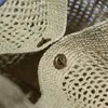 Dokuma Alışveriş Torbaları Büyük Kapasiteli Tote Tasçısı Tasarımcı Omuz Çantaları Çanta Çim Dokuma İçi Boş Çanta Altın Donanım Mektup Aksesuarları Cüzdan En İyi Kalite