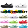 Designer Spring and Summer Cross Slides New Women Fashion Sandals Cave Slippers Black White Pink Blue Green Outdoor Beach Shoes