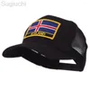 Ball Caps Iceland Flag Embroidery Plain Mesh Baseball Cap Adjustable Snapback Hats Women Men Hip Hop Trucker Streetwear Dad Hat