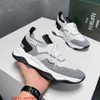 Playoff Leather Sneaker BERLUTI Chaussures décontractées pour hommes Nouvelles baskets basses tricotées Shadow pour hommes avec motif foncé Baskets légères et respirantes One Step HBTR