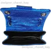 Schoudertassen Dames Handtas Blauw Adelaarskop Op De Voorflap Crossbody Tas Dame Mode Schoudertas Adelaar Metaal Luxe Ontwerp T240110