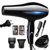 Secador de cabelo 2200w profissional poderoso secador de cabelo aquecimento rápido e ajuste frio secador de ar iônico com coleta de ar 240110