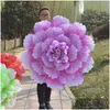 Umbrellas 70Cm Retro Chinese Peony Flower Umbrella Props Dance Performance Wedding Decoration P Ograph Fancy Dress Kj5484 Drop Deliv Dhghb