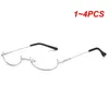 Lunettes de soleil Cadres 1-4PCS Chaîne Légère et confortable Cadre de miroir décoratif Lunettes sans lentilles Texture délicate Métal