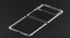 Schokabsorberend krasbestendig helder transparant beschermhoesje van militaire kwaliteit voor Samsung Galaxy Z Flip 3 Cases6566450