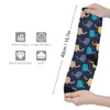 Chaussettes pour femmes, bas d'éléphant de dessin animé, coloré, imprimé Animal, chaud, doux, drôle, extérieur, antidérapant, cadeau graphique