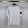 디자이너 Tshirt Mens Tshirt Stoneisland 남자 Tshirt 고품질 스포츠 짧은 슬리브 인쇄 여성 Tshirt Fashion Street Short Sleeve