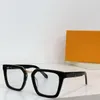 Lunettes optiques pour hommes femmes rétro designer 2090 montures en fibre de verre en acétate de mode style carré européen et américain plaque de lentille anti-lumière bleue avec boîte