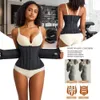 Mishin Corset Fajas Reductoras y Modeladoras Para Mujeres Shapewear Meme Kaldırılmış Bel Eğitmeni Çelik Kemik Düz Göbek Bodysuit 240109