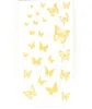 Temporary Tattoo Sticker Metallic Gold Foil Tattoo Flash tattoos 20 pcs Gold Temporary Tattoo Waterproof Small9777250