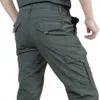 KB мужские легкие тактические брюки дышащие летние повседневные армейские длинные брюки в стиле милитари мужские водонепроницаемые быстросохнущие брюки-карго 240109