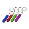 Porte-clés lampe de poche Portable en alliage d'aluminium Led, torche lumières d'urgence en plein air, outil
