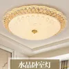 Światła sufitowe krystalicznie powierzchnia LED montowana Luminaire ciepła lampa oświetlenia główna sypialnia w salonie