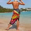 Zakrycie sukienki Kobiety Nowy pomalowany motyl 3D Print Seksowna Wygodna okładka plażowa kolory moda sukienka strojowa letnia bikini