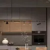 Kroonluchters Nordic Eenvoudige Led-spotlampen voor tafel Keuken Bar Designer Hanglampen Home Decor Verlichting Ophangarmatuur