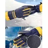 Winter Thermal Ski Gloves Unisex Waterproof Snowboard Anti-slip Cycling Gloves Riding Hiking Motorcycle Warm Fleece Mitten Glove 240109