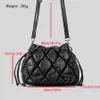 Borse a tracolla Moda Lingge Borsa a secchiello imbottita trapuntata Borse a tracolla da donna di design Borsa a tracolla gonfia in pelle PU di lusso Borsa piccola tote2023stylishyslbags