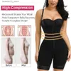 Taillen-Bauchformer Fajas Colombianas Reductora Butt Lifter Bauchkontrolle Body Shaper Taillenkorsett Shapewear Bodysuit Schlankheitsunterwäsche Q240110