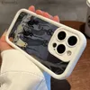 携帯電話のケースダーク面白いモンスター猫フォックスファックスクリエイティブ電話ケースiPhone 15 14 13 11 11 12 Pro Max 7 8 Plus XS XS Max XR ShockProof Back Coverl240110