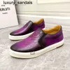 Berluti Business Leather Shoes Oxford Calfskin Handmade Top Quality Berlutis loafers PLAYTIME PALERMO casual sports one step lazywq 2C0K