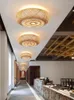 Plafondverlichting Chinese moderne minimalistische creatieve Zen ronde woonkamer slaapkamer kinderled bamboe lamp