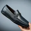 GAI GAI GAI Warm Loafers Fashion Boat Brand Man Moccasins Comfy Genuine Leather Winter Men Casual Shoes 240109