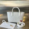 10A Replikacja na najwyższym poziomie BV's Intreccio Cabat Tote Bag Mini 20cm Designerka Jambskin Splove Women torebki torby na zakupy Torby na ramię Bezpłatna wysyłka