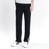 Men's Casual Sweatpants Men Basic Trousers Tracksuit Side Stripe Slim Breathable Sportswear Track Pants Jogger Golf 240109