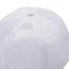 Casquettes de baseball pour hommes et femmes, maille complète, couleur unie, visière transparente pour la Protection solaire, été Hip Hop, pression réglable