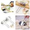 Autres outils de cuisine En acier inoxydable Dumpling Maker Pâte Circle Roller Hine Pâtisserie Embosser DIY Pie Ravioli Pâtes Accessoires de cuisson Dha1S