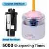 Tenwin tungsten steel Electric pencil sharpener USB Dual power supply pencil sharpener student Stationery kawaii school supply 240109