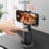 Weiteres Zubehör Neuer Smart Shooting Selfie Stick 360-Grad-Follow-up-Tracking Gimbal Stabilisator Telefonhalter Ständer für Tiktok Live-Fotografie YQ240110