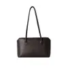 The Row Shoulder Bag Minimalist Terrasse Bag Cowhide Large Capacity Tote Bag Leather Underarm Handbag high quality