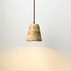 Hanglampen Verkopen Geel Marmeren Boeket Hangende Lamp Wabi Sabi Japan Nachtkastje Kroonluchter El Restaurant Nordic Travertijn Droplight