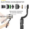 Selfie monopods handhållen gimbal stabilisator mobiltelefon selfie stickhållare justerbar stativ för Android L08 YQ240110