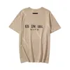 면화 남자와 여자 탑 tshirt 가슴 에스 편지 계단식 인쇄 짧은 슬리브 하이 스트리트 느슨한 큰 크기 캐주얼 티셔츠