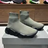 Designer Sneaker Speed Men Women Triple s Knitted Sock Shoes Embossed Platform Trainers Luxury Outdoor Runner Sneakers size 35-46