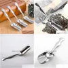 Spoons 500 Japanese-Style Minimalist Stainless Steel Teaspoon Tea Shovel Essential Spoon Drop Delivery Home Garden Kitchen Dining Ba Dhs3M