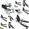 Openers 100Pcs Professional Manual Can Opener Stainless Steel Mtifunctional Beer Bottle Grip Kitchen Tool Drop Delivery Home Garden Dh71G