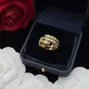 Verstelbare Ring Viper Diamant Hoge Kwaliteit Luxe Sieraden Mode Trend Designer Mannen Vrouwen Paar Verjaardagscadeau Liefde Ring