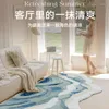 Dywany 80x180 cm dywan fali oceanicznej Flocking Antislip dywan do salonu sypialnia sypialnia matka podłogowa bez poślizgu dla dzieci playmaty