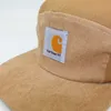 Embroidered Fashion and Handsome Workwear American Style Trendy Duck Tongue Hat Sunshade Spring/Summer Baseball Hat Canvas Corduroy