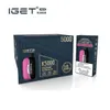 100% Origina Iget Moon 5000 Puff Caneta Vape descartável 1750mAh Bobina de malha recarregável 13ml Pod pré-preenchido Dispositivo vaporizador de nível 5% 5k Puffs E Cigarro 13 sabores em estoque