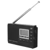 Radio HRD310 Radio Portable Mini récepteur stéréo FM/MW/SW avec horloge numérique 3.5mm écouteurs Radio de poche récepteur Radio stéréo FM