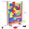 3D Bulmaca Renkli Tetris Bulmaca Çocuklar İçin Eğitim Maç Oyunları Kızlar Kızlar İstihbarat Oyunu abs Malzeme Oyuncak Jigsaw Board Çocuk Toysn240110