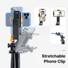 セルフィーモノポッドウランツィMA09スマートフォン三脚Bluetooth Selfie Stick Desktop Dectop Tripod for 12 13 14カードカメラライブストリーミングビデオYQ240110