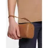 La bolsa de lápiz de fila Bag Minimalista Handheld 90s Bolsa de cuero para la masa de vaca Mini bolso de mano