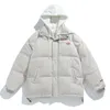 Han Lu Men's Winter New Down Cotton Coat Men's Hooded Coat förtjockade falska två bitar av brödkläder